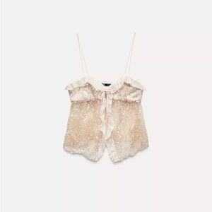 Zara Sequin Camisole